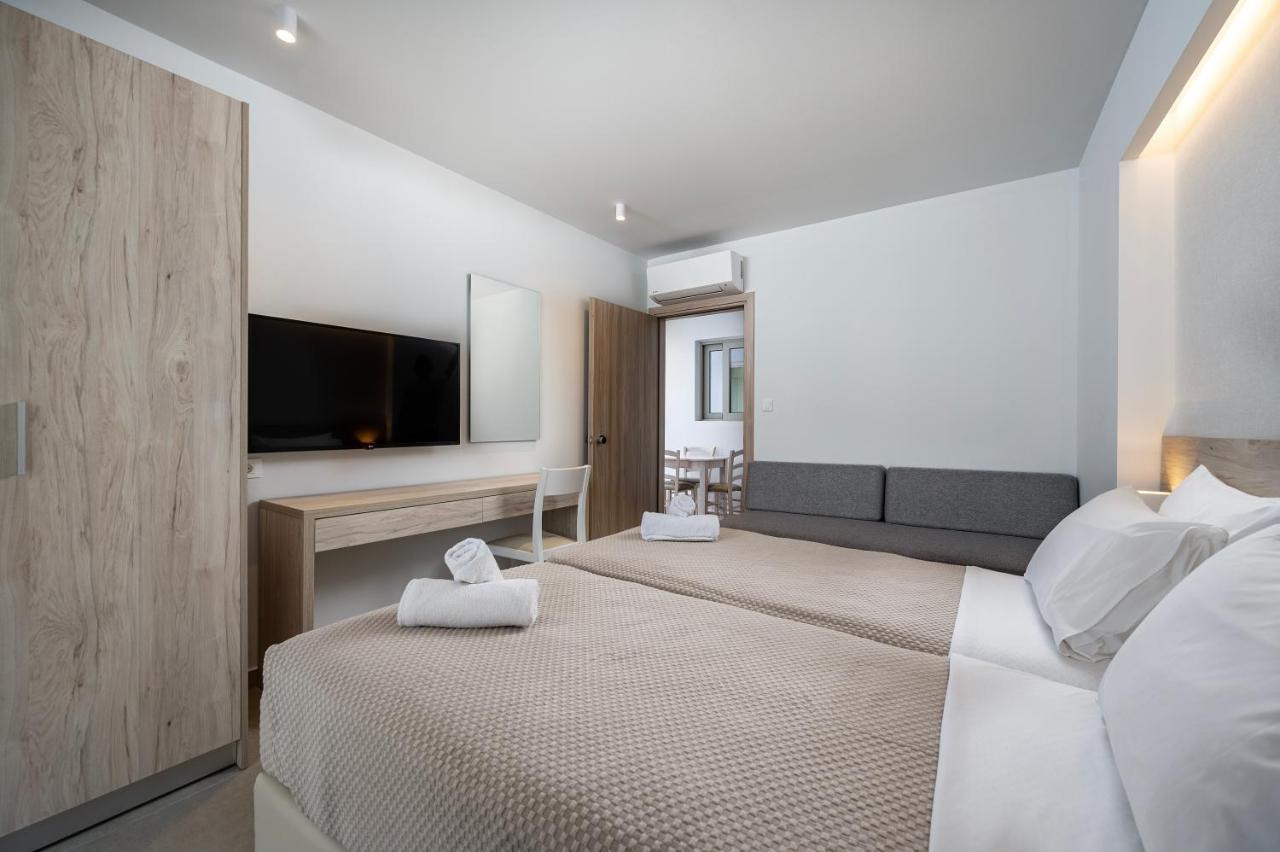 Mythos Suites Hotel Tigkaki  Bagian luar foto
